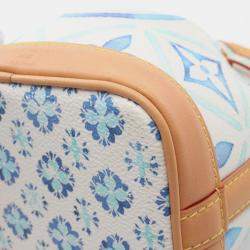 Louis Vuitton Tile Blue Monogram Nano Noe By The Pool Bag