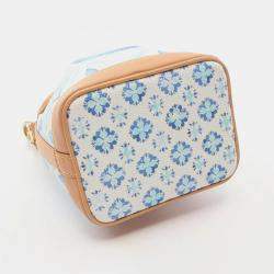 Louis Vuitton Tile Blue Monogram Nano Noe By The Pool Bag