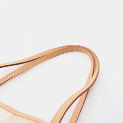 Louis Vuitton Pink Leather Damier Licious Neverfull MM Tote Bag