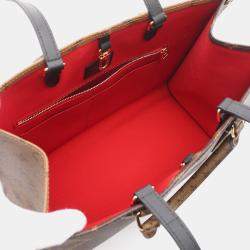 Pre Owned  Louis Vuitton Monogram Giant Reverse OnTheGo MM Tote Bag