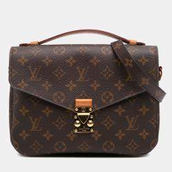 Louis Vuitton Brown Monogram Pochette Metis