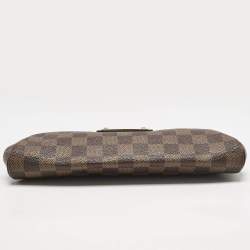 Louis Vuitton Damier Ebene Canvas Eva Pochette Bag