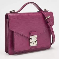 Pre Owned Louis Vuitton Grenade Epi Leather Monceau BB Bag