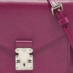 Pre Owned Louis Vuitton Grenade Epi Leather Monceau BB Bag