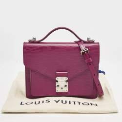 Pre Owned Louis Vuitton Grenade Epi Leather Monceau BB Bag
