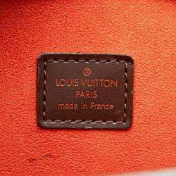 Pre Owned Louis Vuitton Brown Damier Ebene Venice Sac Plat GM
