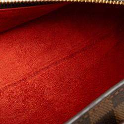 Pre Owned Louis Vuitton Brown Damier Ebene Venice Sac Plat GM