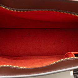 Pre Owned Louis Vuitton Brown Damier Ebene Venice Sac Plat GM