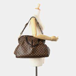 Pre Owned Louis Vuitton Brown Damier Ebene Trevi GM