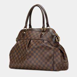 Pre Owned Louis Vuitton Brown Damier Ebene Trevi GM