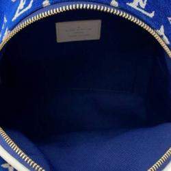 Louis Vuitton Blue Monogram Jacquard Velvet Mini Palm Springs