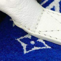 Louis Vuitton Blue Monogram Jacquard Velvet Mini Palm Springs