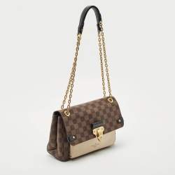 Louis Vuitton Creme Damier Ebene Canvas Vavin PM Bag