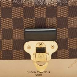 Louis Vuitton Creme Damier Ebene Canvas Vavin PM Bag