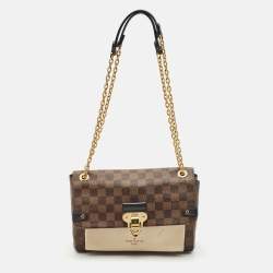 Louis Vuitton Creme Damier Ebene Canvas Vavin PM Bag