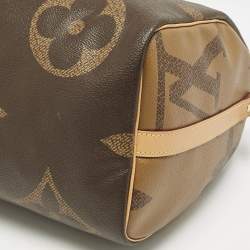 Louis Vuitton Giant Monogram Reverse Canvas Speedy Bandouliere 30 Bag