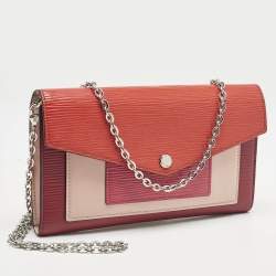 Louis Vuitton Multicolor Epi Leather Wallet On Chain