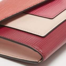 Louis Vuitton Multicolor Epi Leather Wallet On Chain