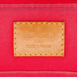 Louis Vuitton Red Monogram Vernis Alma BB