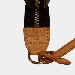 Louis Vuitton Brown Monogram Pochette Accessoires Handbag