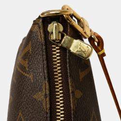 Louis Vuitton Brown Monogram Pochette Accessoires Handbag