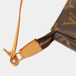Louis Vuitton Brown Monogram Pochette Accessoires Handbag