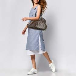 Pre Owned Louis Vuitton Damier Ebene Canvas Trevi PM Bag
