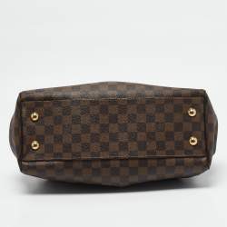 Pre Owned Louis Vuitton Damier Ebene Canvas Trevi PM Bag