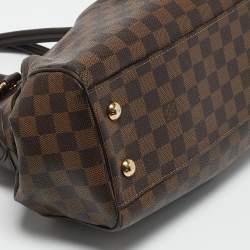 Pre Owned Louis Vuitton Damier Ebene Canvas Trevi PM Bag