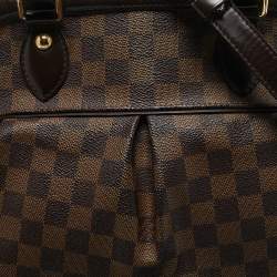 Pre Owned Louis Vuitton Damier Ebene Canvas Trevi PM Bag