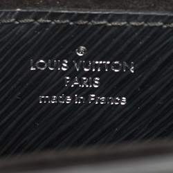 Louis Vuitton Black Epi Leather Braided Twist MM Bag