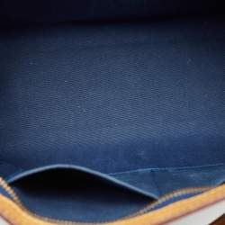 Louis Vuitton Bleu Nuit Monogram Vernis Brea MM Bag