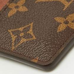 Louis Vuitton Armagnac Monogram Canvas Card Holder