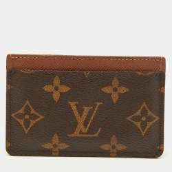 Louis Vuitton Armagnac Monogram Canvas Card Holder