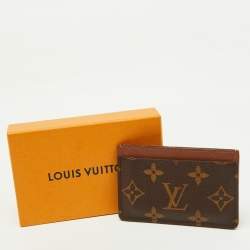 Louis Vuitton Armagnac Monogram Canvas Card Holder