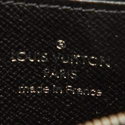 Louis Vuitton Black Epi Leather Zippy Coin Purse