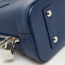 Louis Vuitton Indigo Epi Leather Alma BB Bag