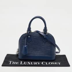 Louis Vuitton Indigo Epi Leather Alma BB Bag