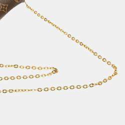 Louis Vuitton Brown Monogram Flore Wallet On Chain