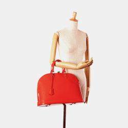 Louis Vuitton Red Monogram Vernis Alma GM