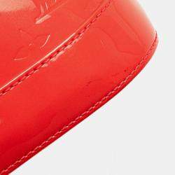 Louis Vuitton Red Monogram Vernis Alma GM