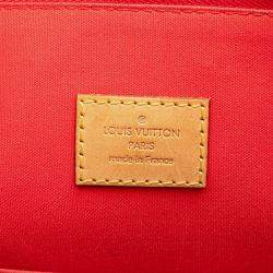 Louis Vuitton Red Monogram Vernis Alma GM