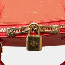 Louis Vuitton Red Monogram Vernis Alma GM