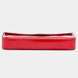 Louis Vuitton Red Monogram Vernis Pochette Felicie