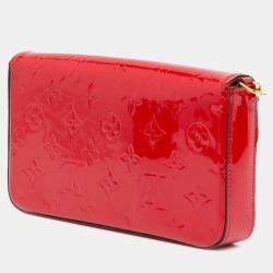 Louis Vuitton Red Monogram Vernis Pochette Felicie