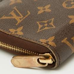 Louis Vuitton Monogram Canvas Groom Zippy Organiser
