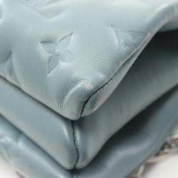 Louis Vuitton Blue Leather Coussin PM Shoulder Bag
