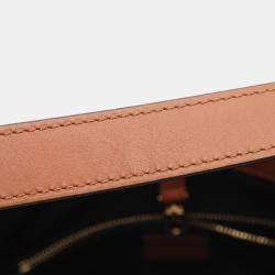 Louis Vuitton Brown/Beige Monogram Canvas Dauphine MM Shoulder Bag