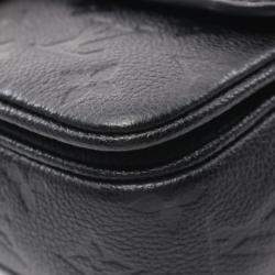 Louis Vuitton Black Monogram Empreinte Leather Marceau Shoulder Bag