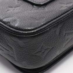 Louis Vuitton Black Monogram Empreinte Leather Marceau Shoulder Bag